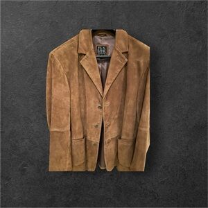 Jos. A. Bank Tan Suede Jacket